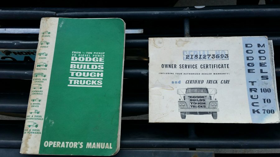 1963 manuals